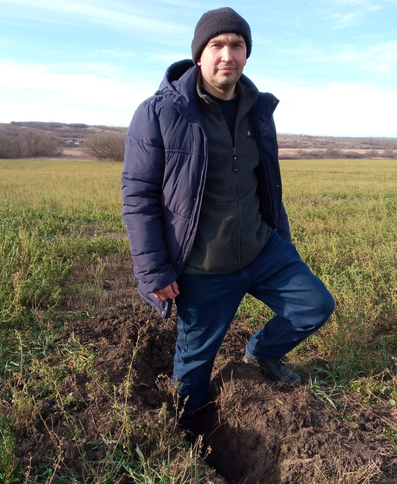 Олексій Бурковський агроеколог у Донецькій області