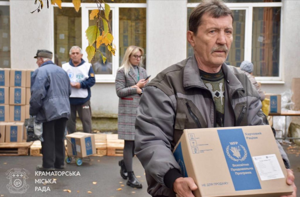 В Краматорске продолжается регистрация на гуманитарную помощь: кто и как может её получить