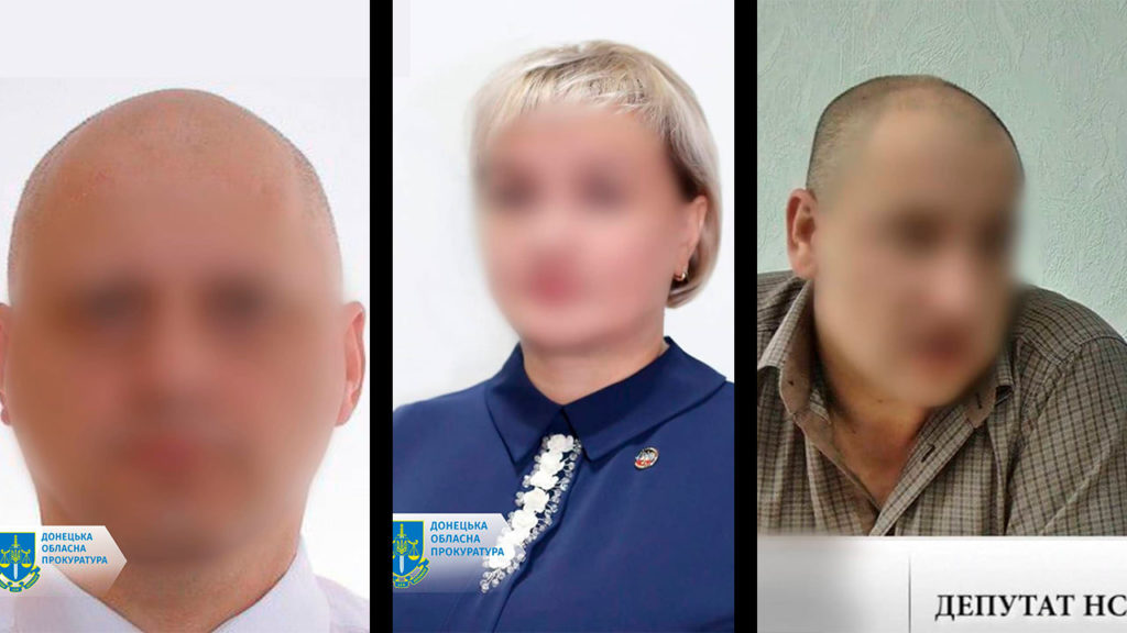 Троє “депутатів народної ради ДНР”, які проголосували за “референдум” 2022-го, отримали заочні вироки