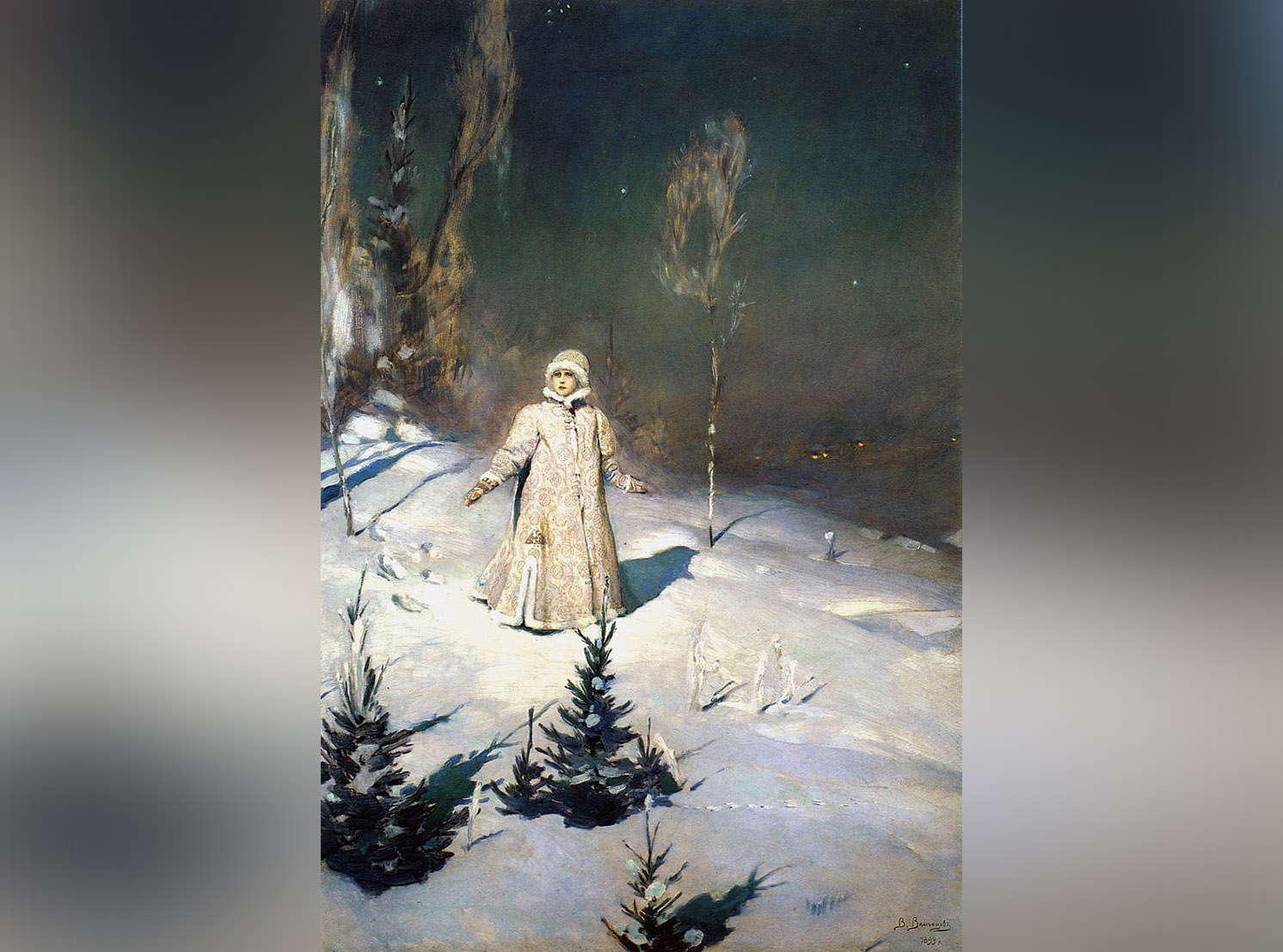 Картина Віктора Васнєцова "Снігуронька", 1899 рік