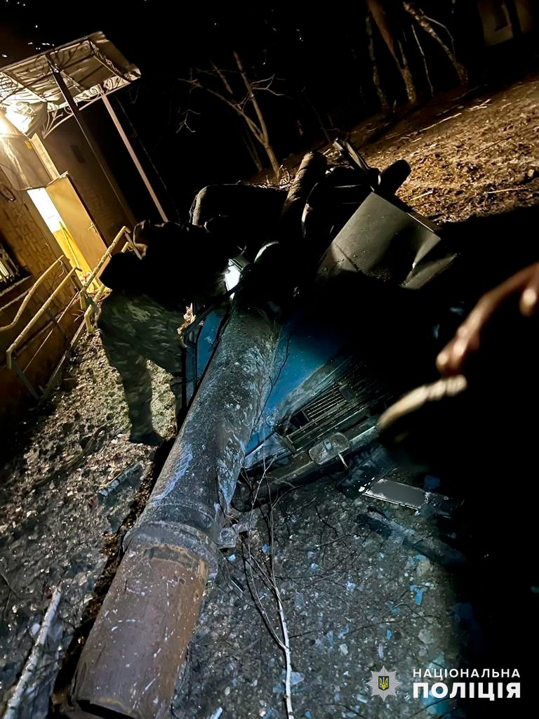 Наслідки атак на Донеччину, 14 грудня 2023 року. Фото: Поліція Донеччини