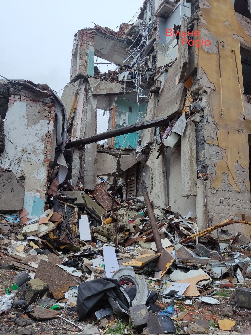 Будинок у Краматорську після обстрілу