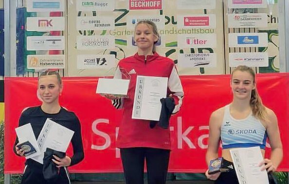 Марина Ковтунова из Мариуполя получила первое место на международных соревнованиях по прыжкам в высоту