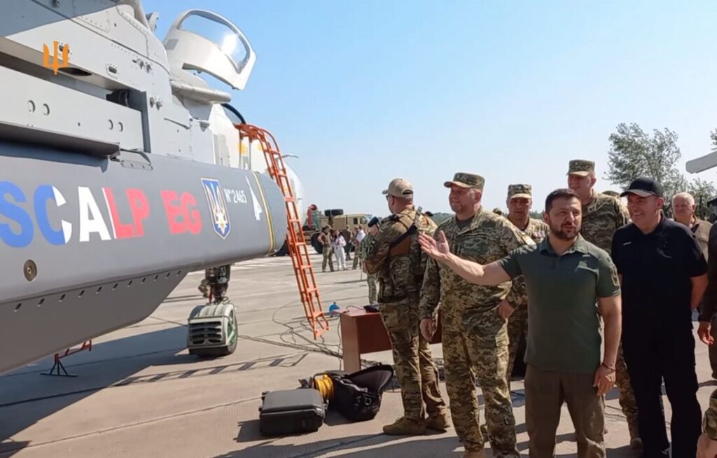 Франция предоставит Украине еще 40 дальнобойных ракет SCALP EG