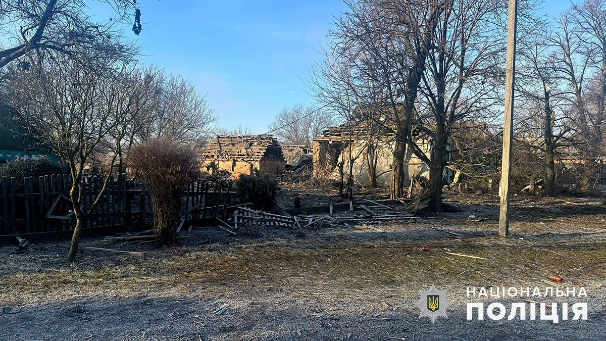 Российские захватчики обстреляли улицу в Донецкой области