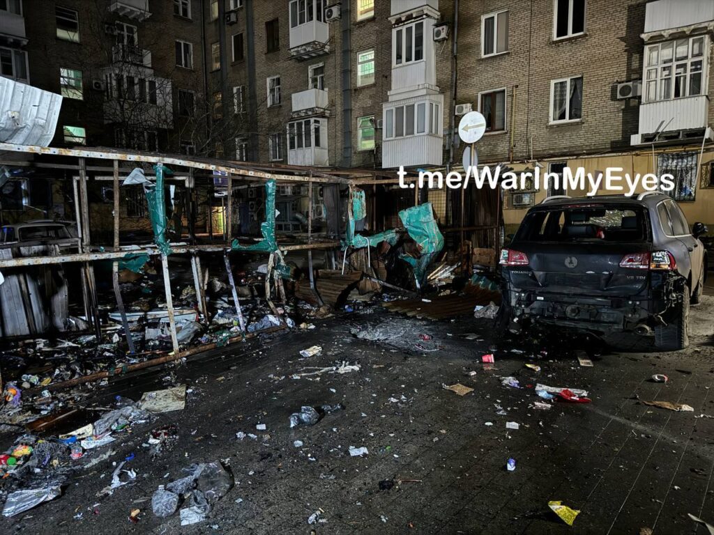 Центр тимчасово окупованого Донецька обстріляли у новорічну ніч (ФОТО, ВІДЕО)