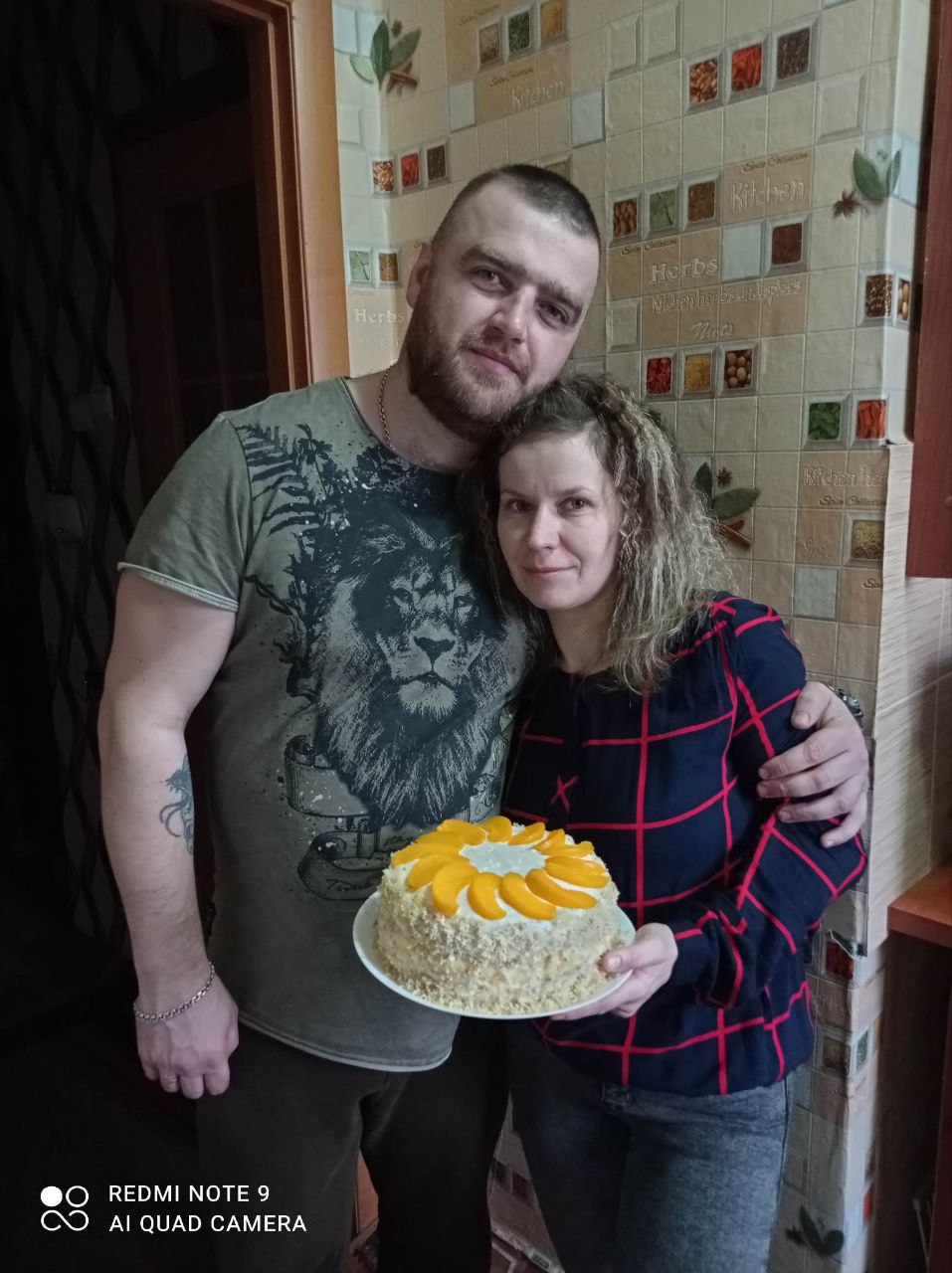 Олег Островець разом з дружиною Оленою