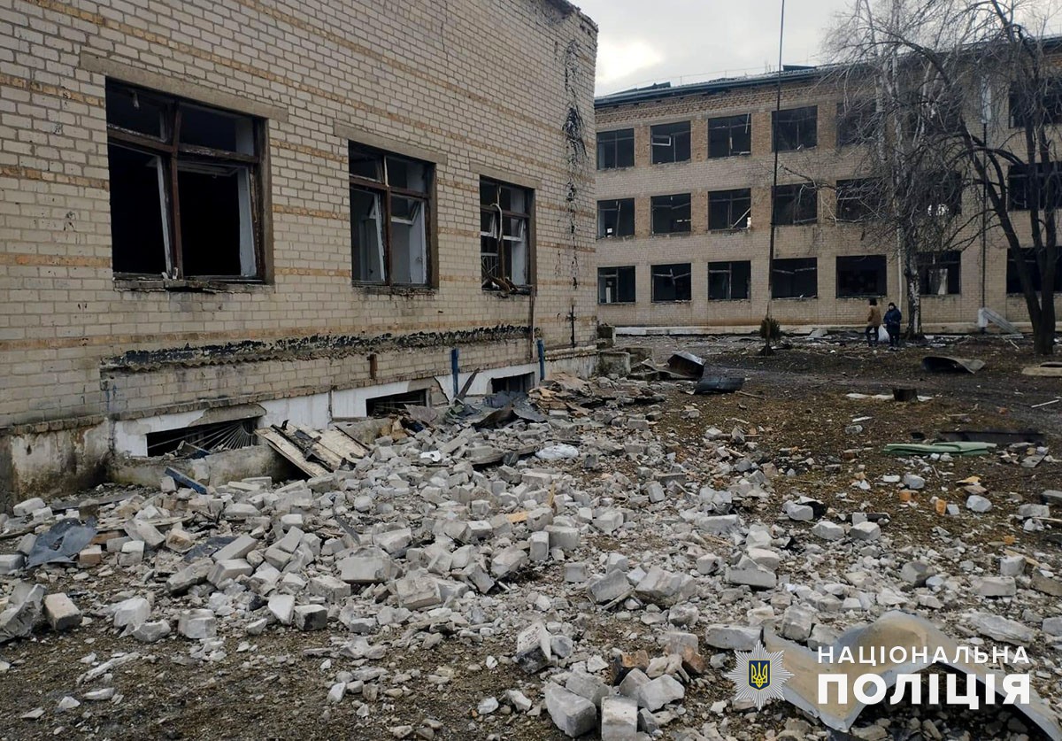 разрушения в Донецкой области
