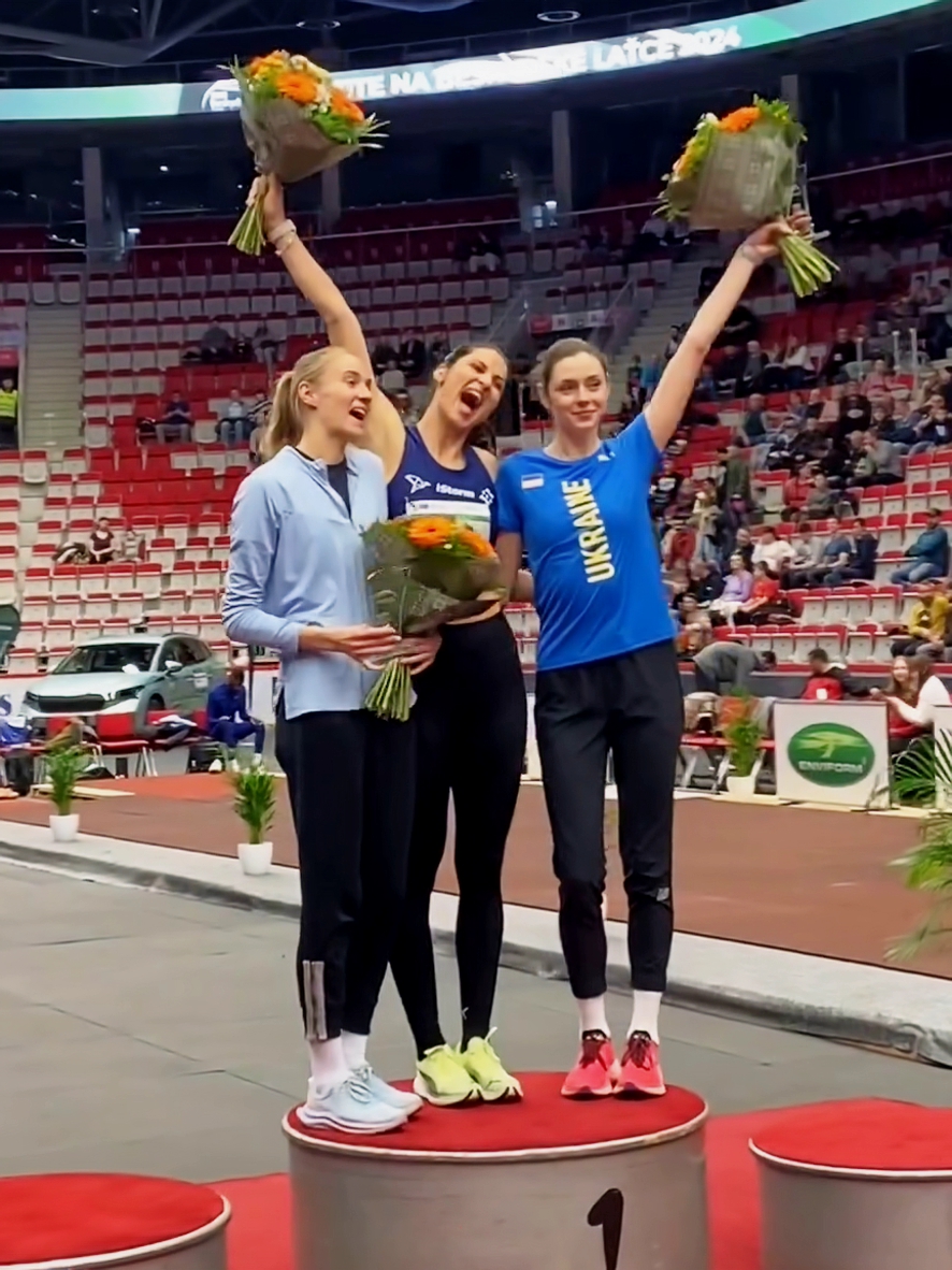 Легкоатлетка з Донеччини стала призеркою турніру зі стрибків у висоту в Чехії 2