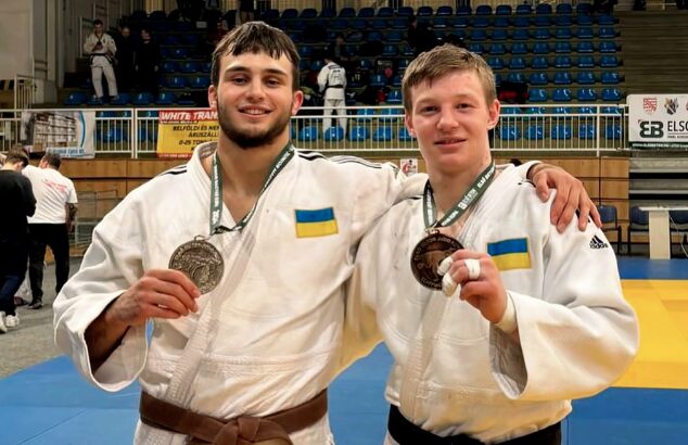 Дзюдоисты из Бахмутской громады получили “серебро” и “бронзу” на соревнованиях в Венгрии