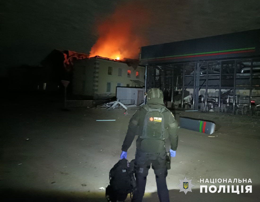 Последствия обстрелов Донбасса, 24 февраля 2024 года. Фото: Полиция Донбасса
