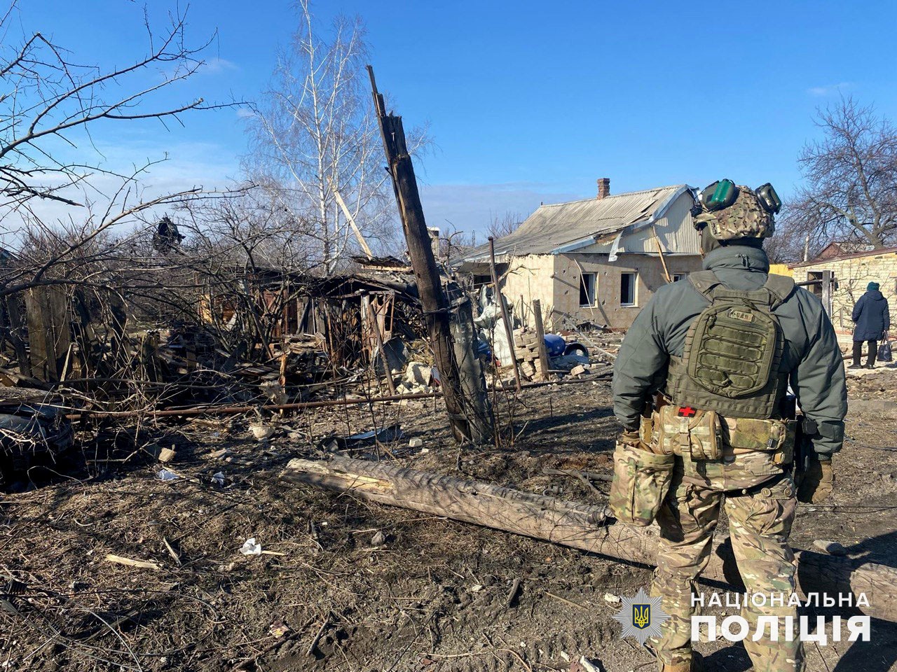 Росіяни обстріляли село на Донеччині