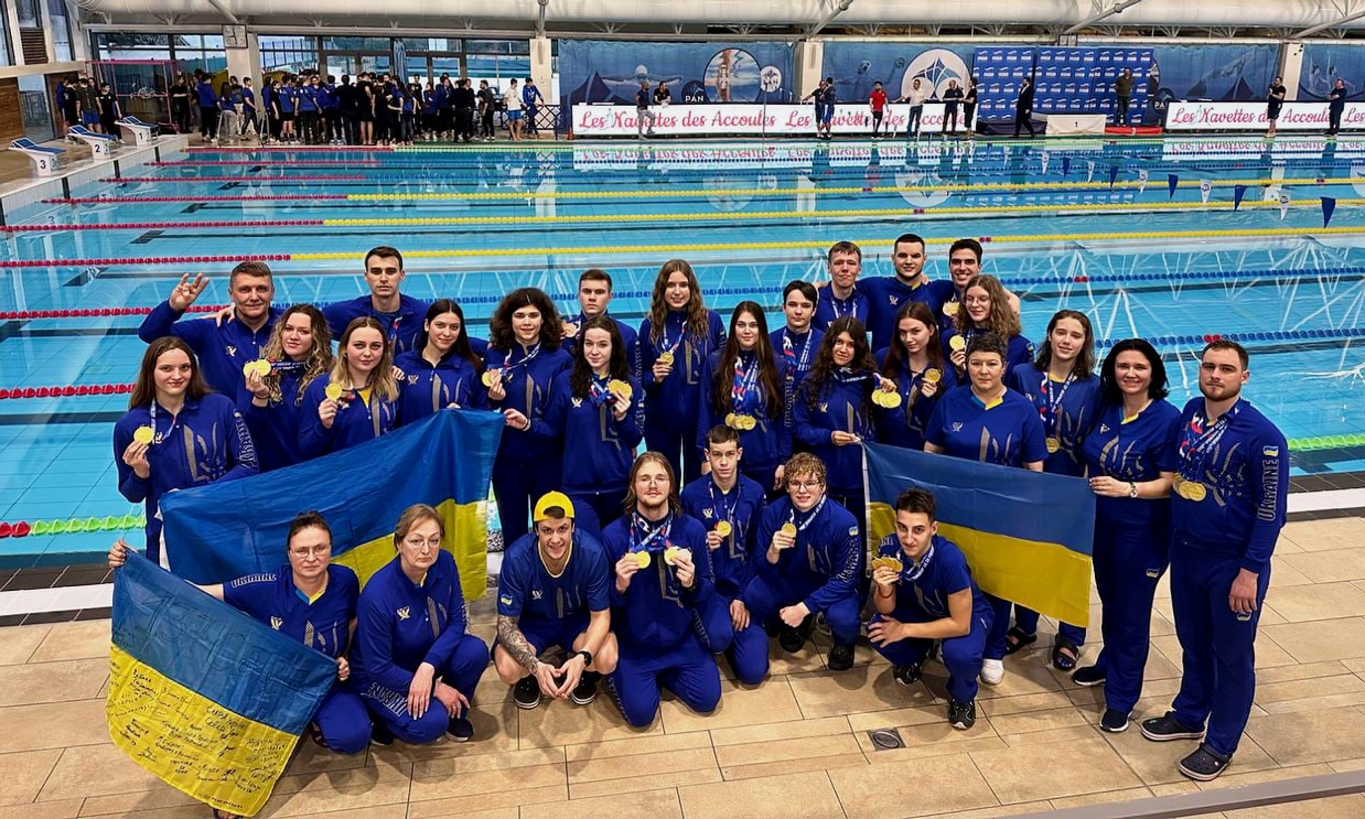 Соревнования во Франции по подводному спорту принесли украинской сборной 37 медалей