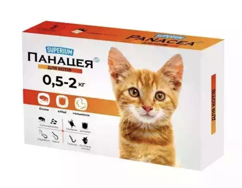Препараты от гельминтов для кошек