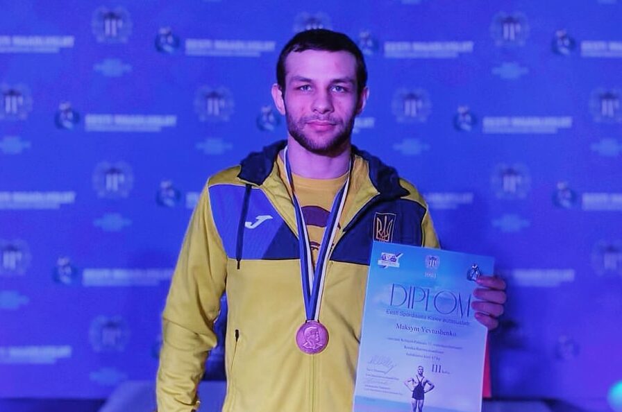 Борец из Краматорска завоевал “бронзу” на турнире по борьбе в Эстонии