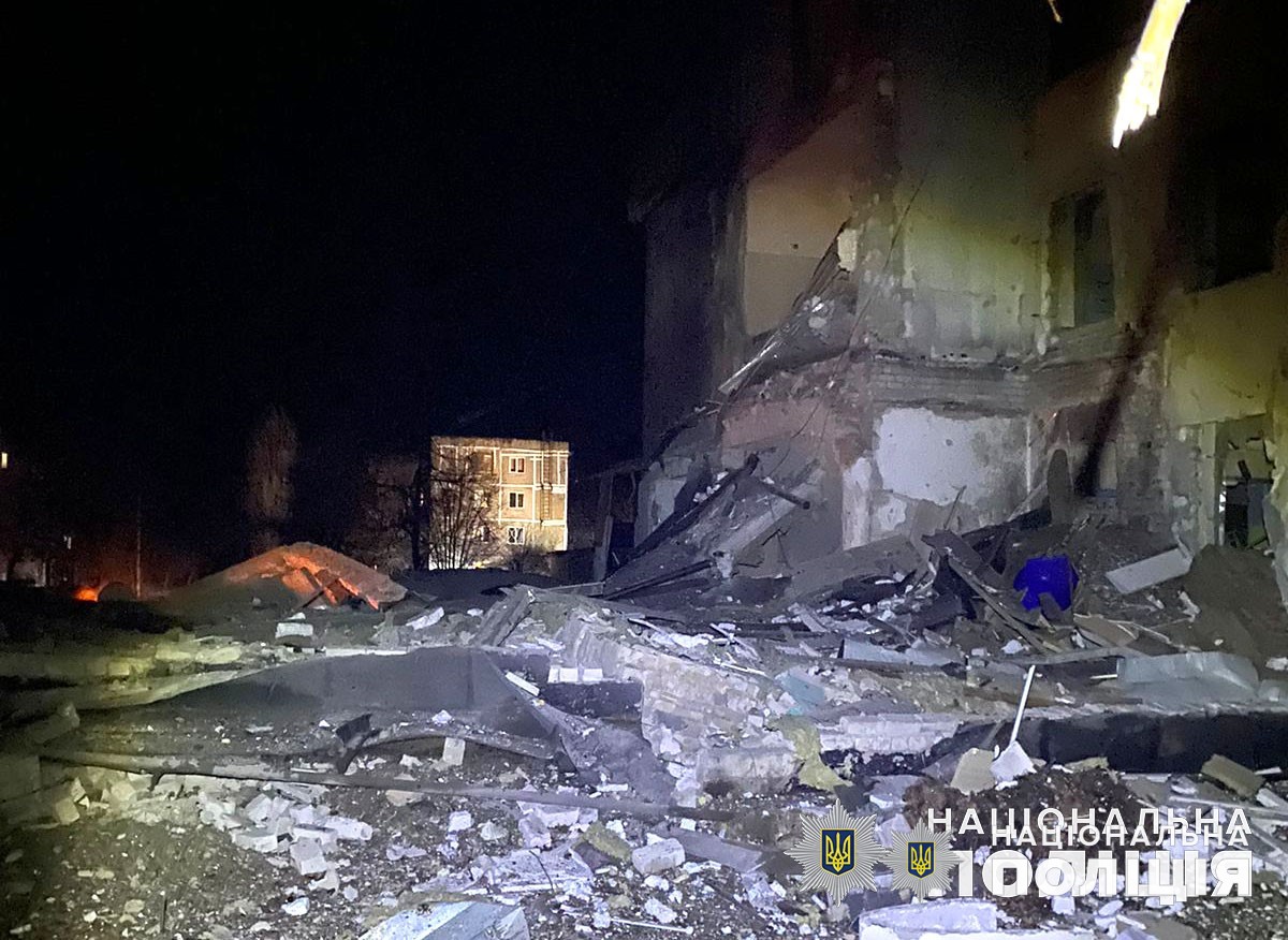Дом уничтожен обстрелом российских оккупантов