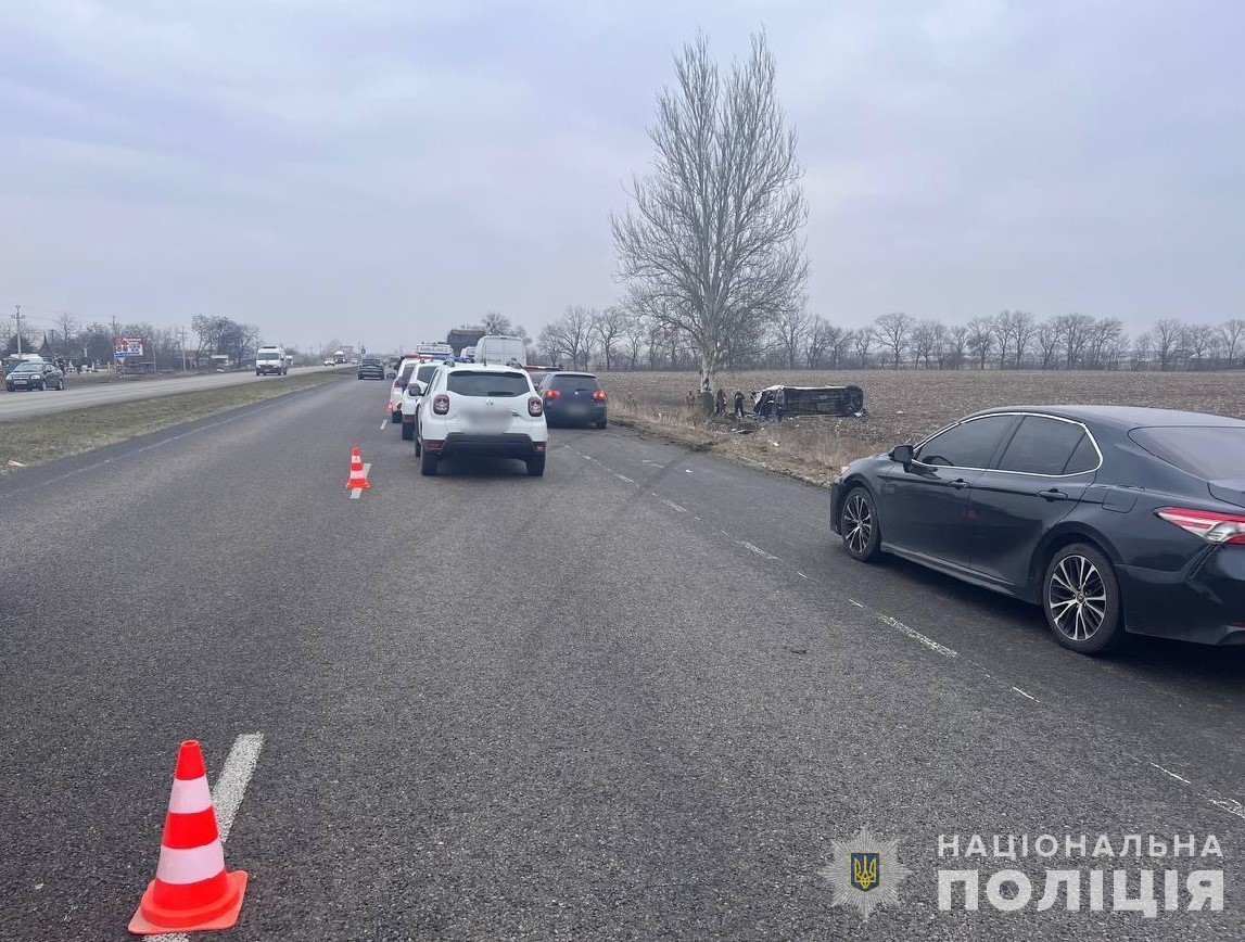 Дорога на Дніпропетровщині, де розбився автобус