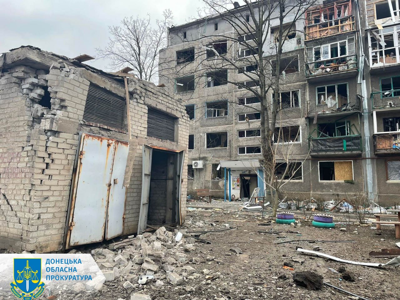 Военное преступление российских оккупантов в Донецкой области 8 марта