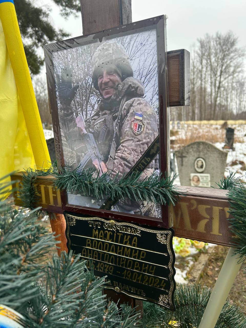 Поховання Володимира Махітки