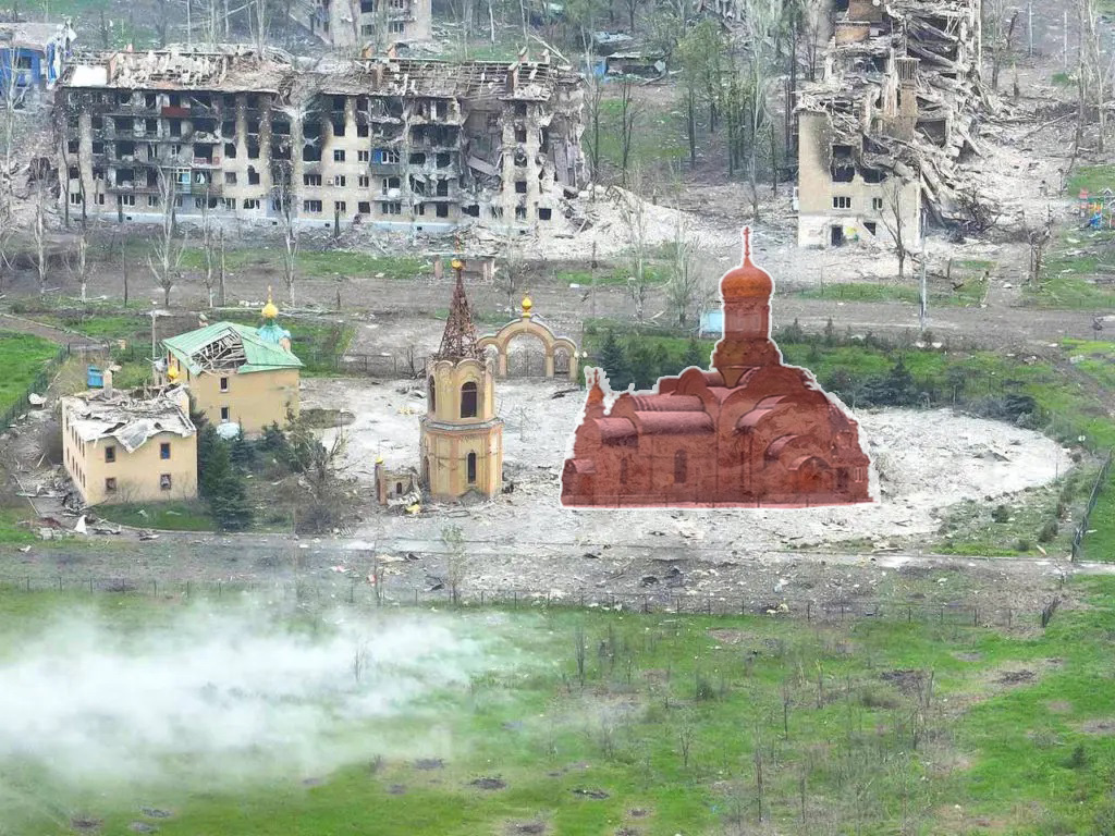 В Донецкой области уже разрушены более 100 религиозных сооружений