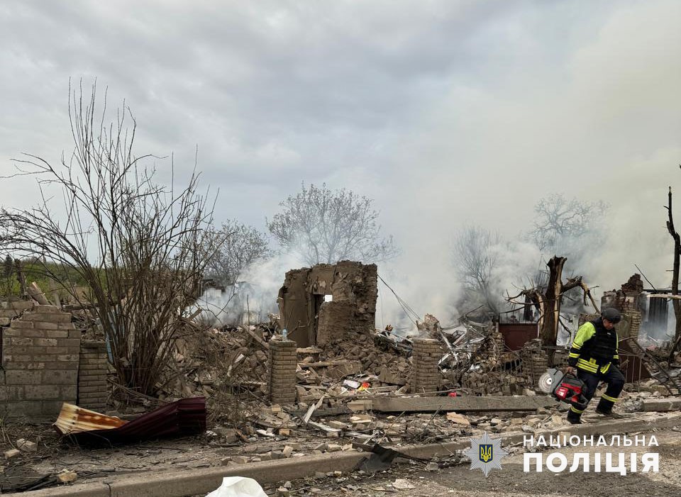 Руины в Донецкой области обстрел 17 апреля