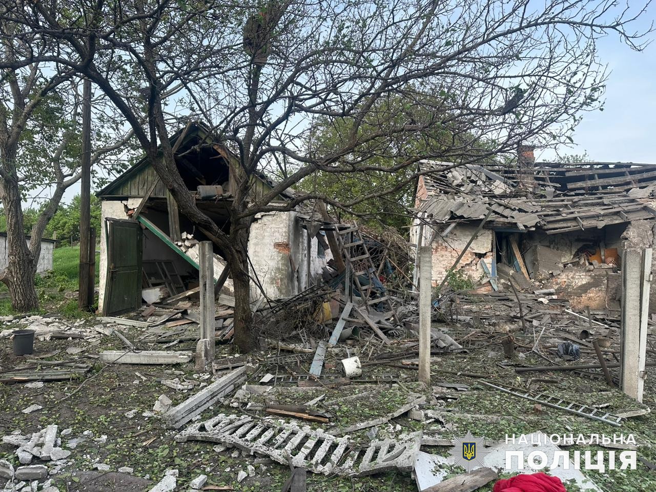 Последствия обстрелов Донецкой области за 28 апреля