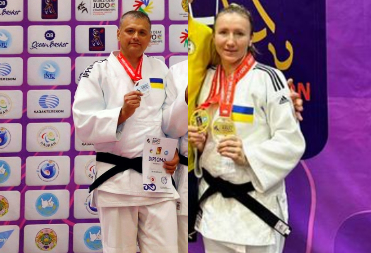 Супруги дзюдоистов из Мариуполя получили четыре медали на чемпионате мира по дзюдо (ФОТО)