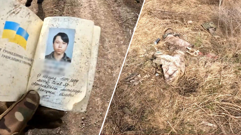В Бахмуте оккупанты показали останки и паспорт якобы погибшего бойца ВСУ из Часового Яра, но он умер еще в 2020-м (ФОТО) (ОБНОВЛЕНО)