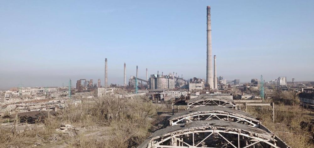 Разрушенный коксохимический завод в Авдеевке показали оккупанты на свежих кадрах (ФОТО)