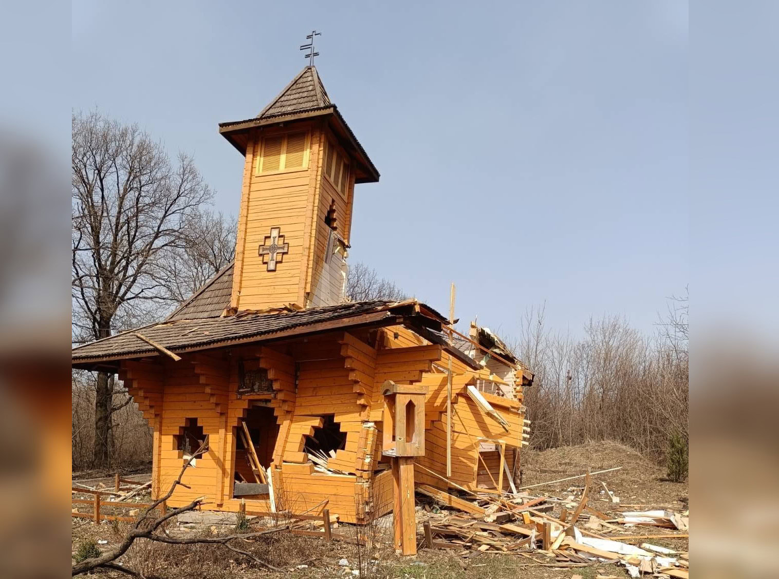 зруйновані церкви на Донеччині