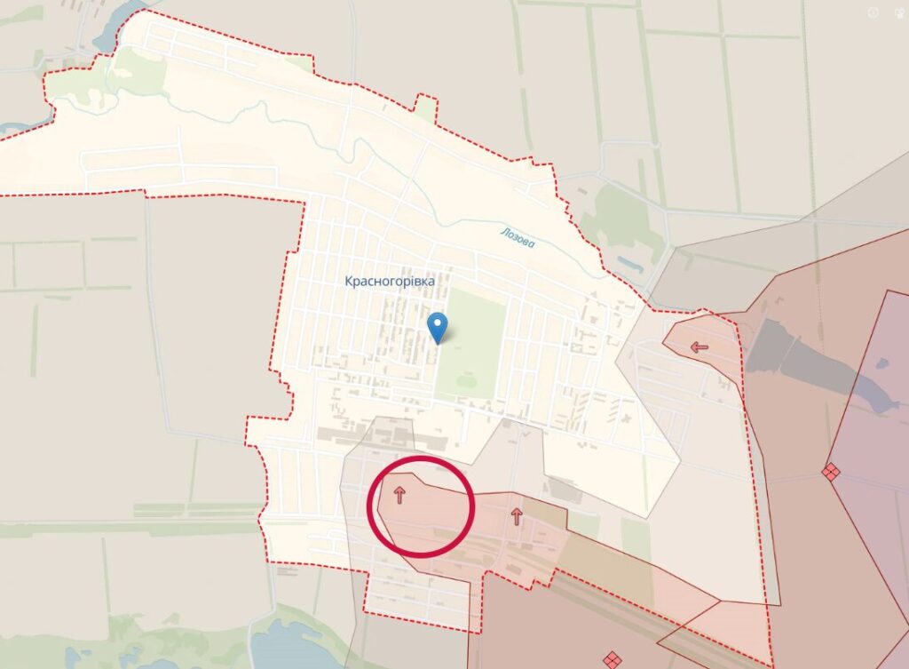 ЗСУ прокоментували ситуацію в Красногорівці, де аналітики фіксують просування окупантів