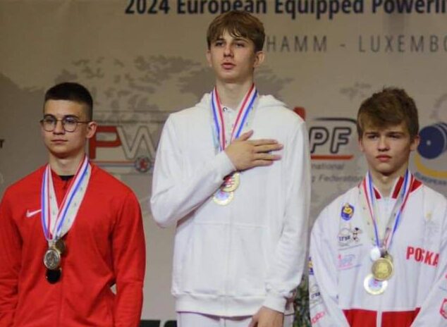 На чемпионате Европы пауэрлифтер из Краматорска получил золотые и серебряную награды