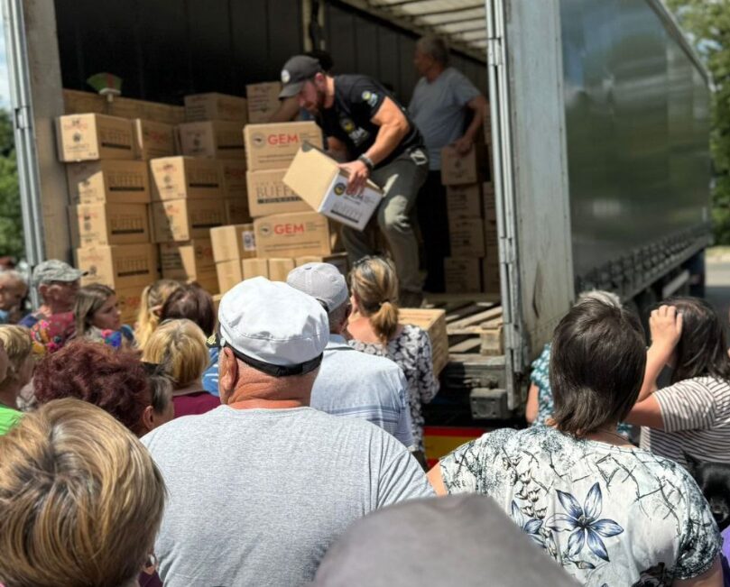 Жителі прифронтових громад Донеччини за минулий тиждень отримали 604,8 тонни допомоги, — ДонОВА (ФОТО)