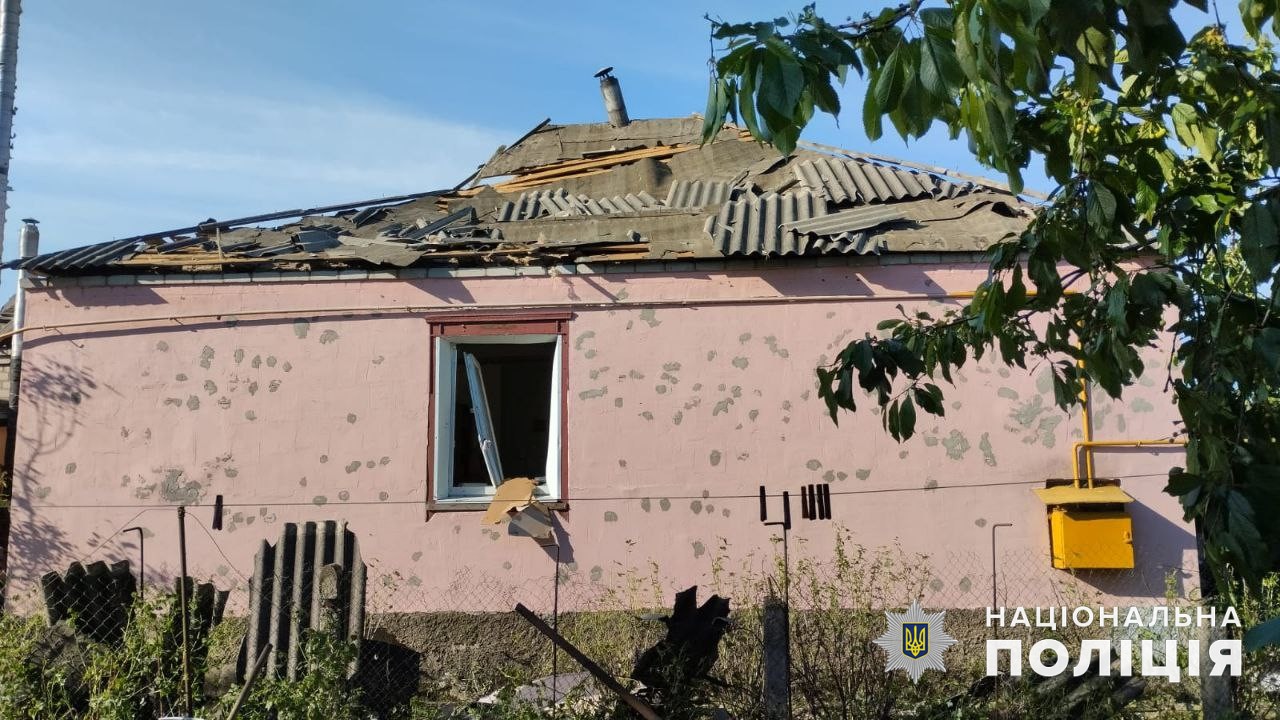 9 мая россия обстреляла Донецкую область