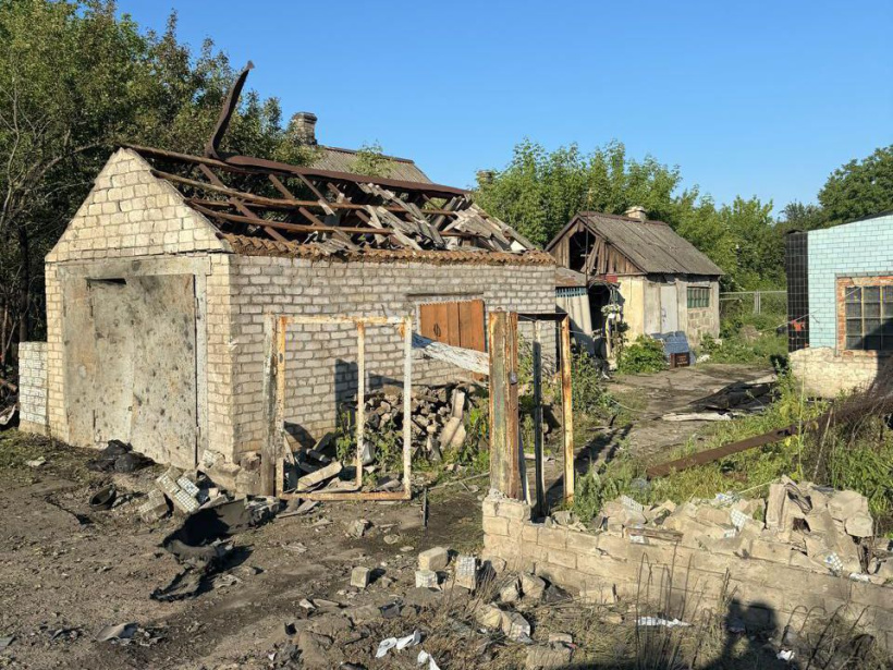 Захватчики обстреляли Донецкую область 22.05