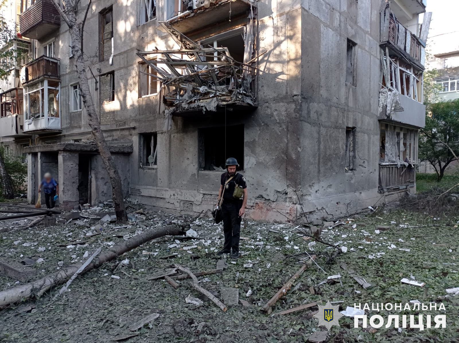 Удар по Донецкой области 23 июня