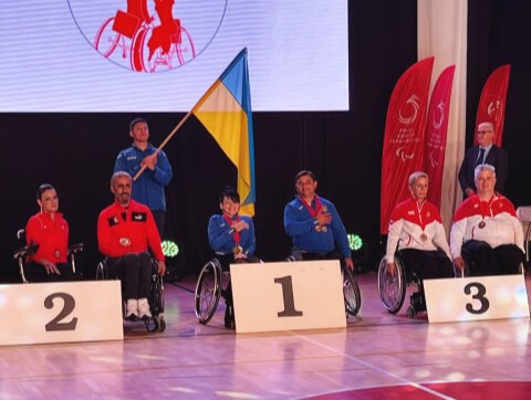 Паратанцоры из Славянска завоевали восемь медалей на международных соревнованиях в Польше (ФОТО)