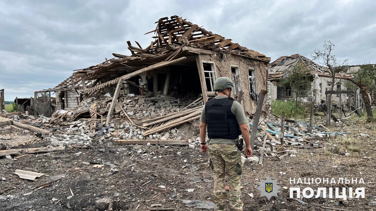 Обстрел Донецкой области 13 июня