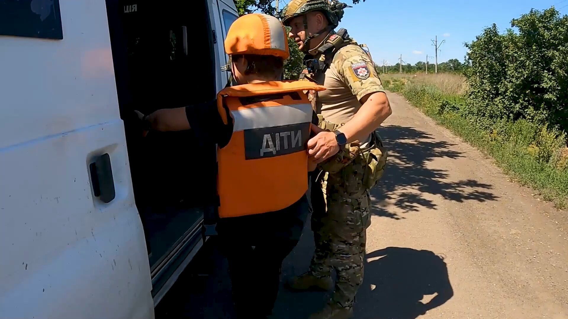 Изображение к публикации«В трех километрах от линии фронта»: из Прогресса Гродовской громады эвакуировали последнего ребенка