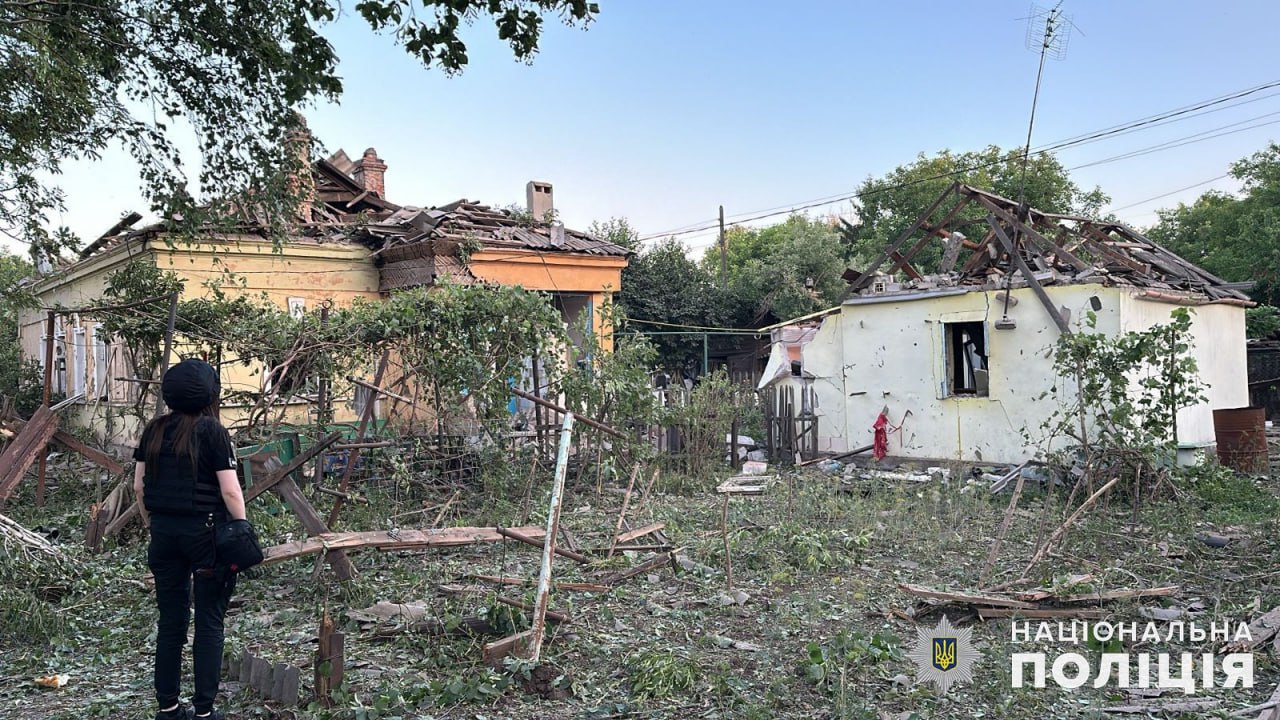 Российские атаки на Донецкую область 29 июня. Фото: ГУНП Донецкой области