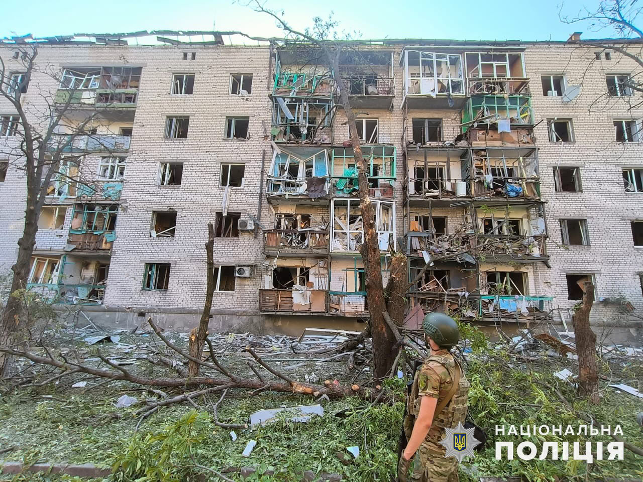 Удар по Покровску 17 июля