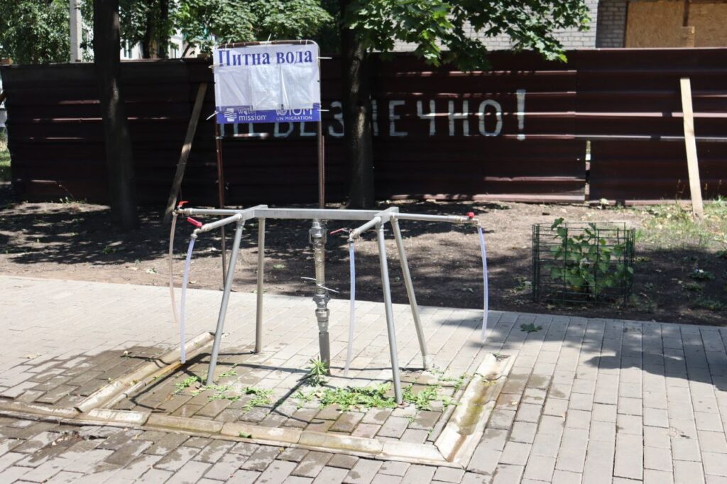 В Доброполье 3 июля не будет работать один из бюветов: когда местные смогут снова набирать воду