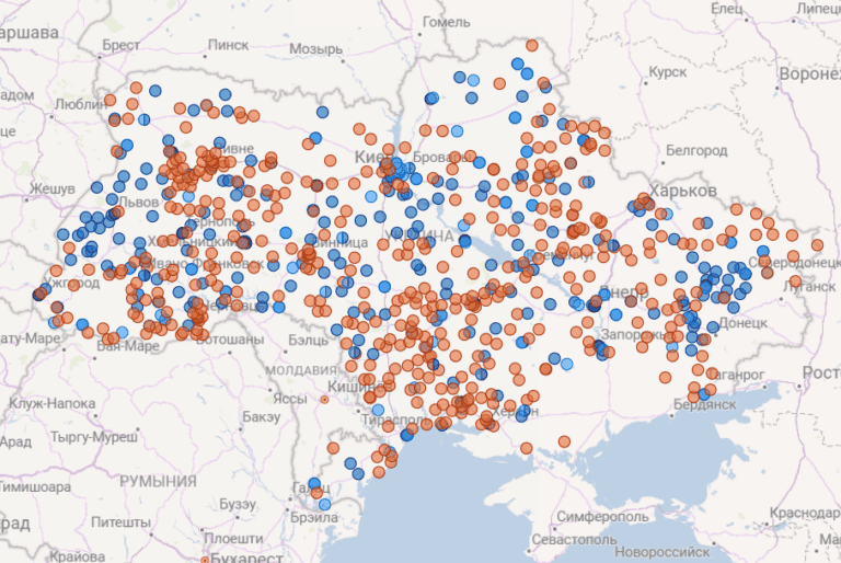 В Україні створили мапу рад ВПО: чим вона корисна та де її знайти