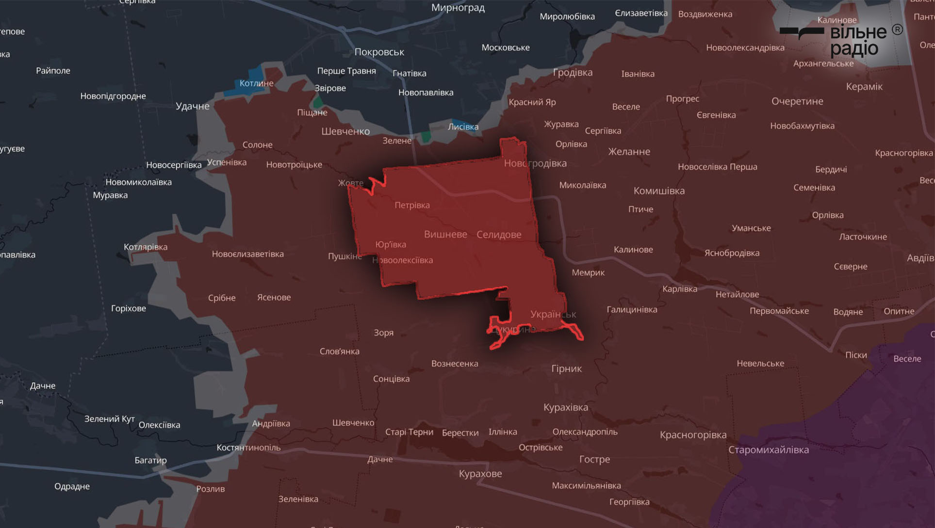 Зображення до посту: Які райони, міста та села окуповані в Донецькій області (перелік, мапи)
