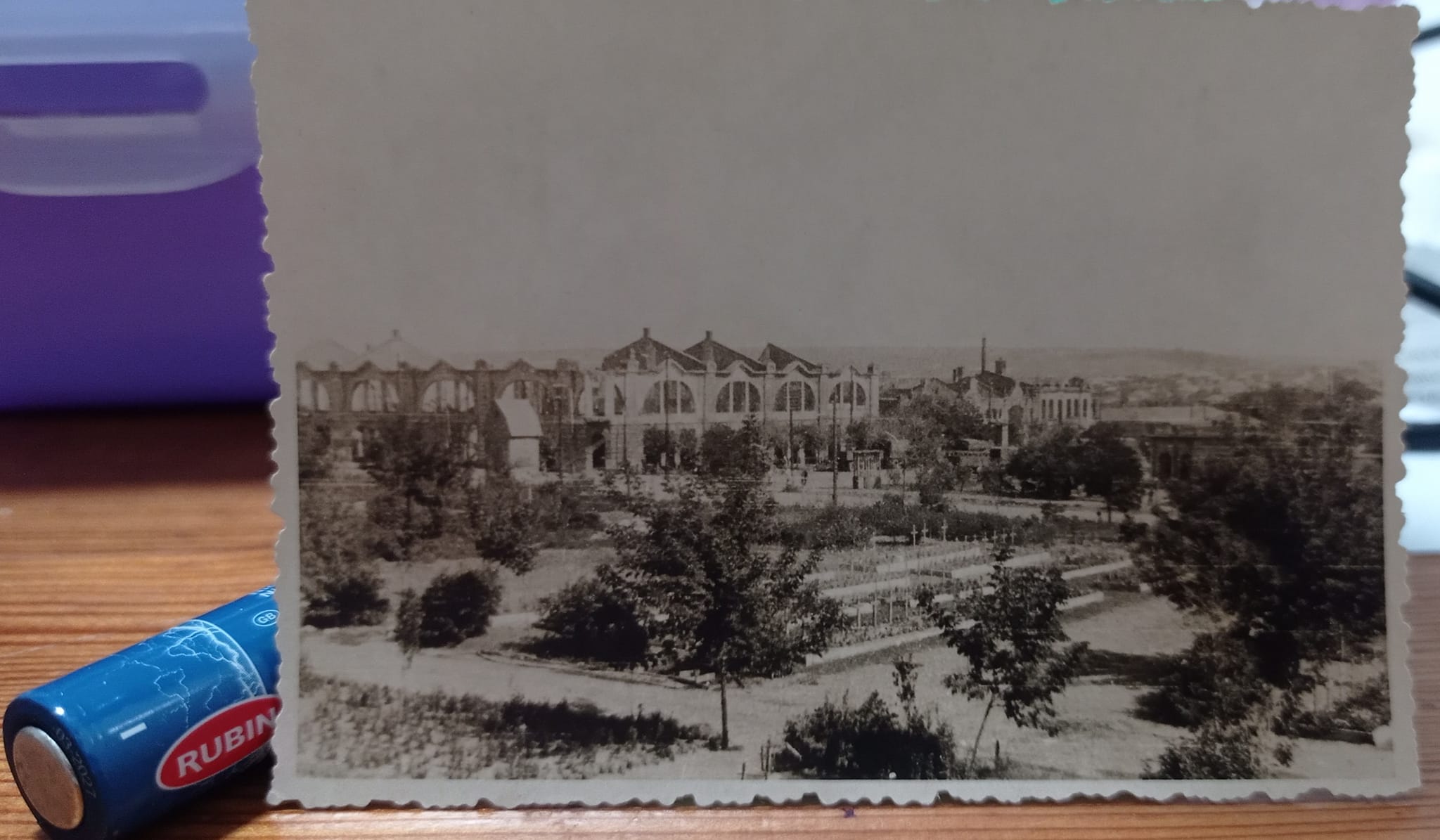 Мініатюрна фотографія Бахмута часів нацистської окупації, літо 1942 або 1943 року