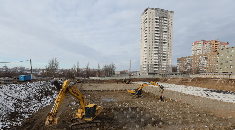 Будівництво житла у т.з "ДНР". Фото: з джерел окупантів