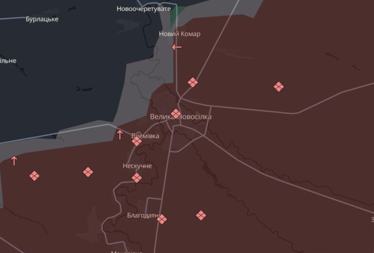 Українські військові не підтверджують окупацію Великої Новосілки, про яку раніше заявляли аналітики (деталі)