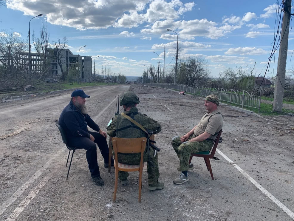 Олександр Ковальов зустрічається з російським генерал-лейтенантом Андрієм Сичовим та його контактним представником ФСБ Валентином Крижановським