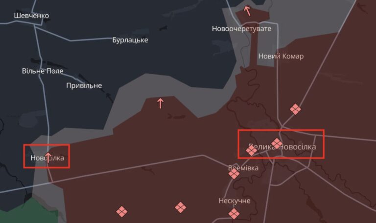 “Лізуть бронетехнікою”: українські війська контролюють Новосілку на Новопавлівському напрямку. Яка там ситуація