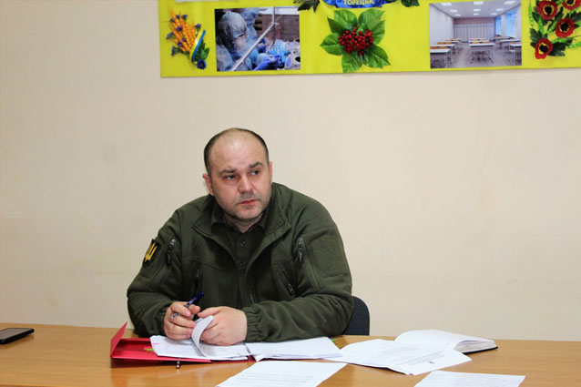 Василь Чинчик начальник Торецької ВА